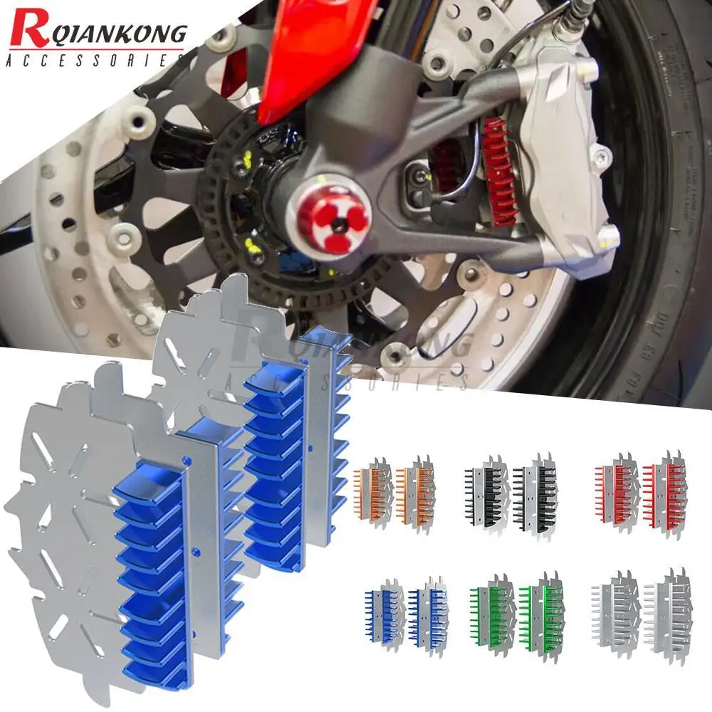 Per Pinze Bre.Mbo M50 M4 Gp4 Rs Gp4 -Rx 484 M4 + M50 + Stilema Moto Pinze Freno Dissipatore Di Calore Piastra Freno Parti Del Radiatore