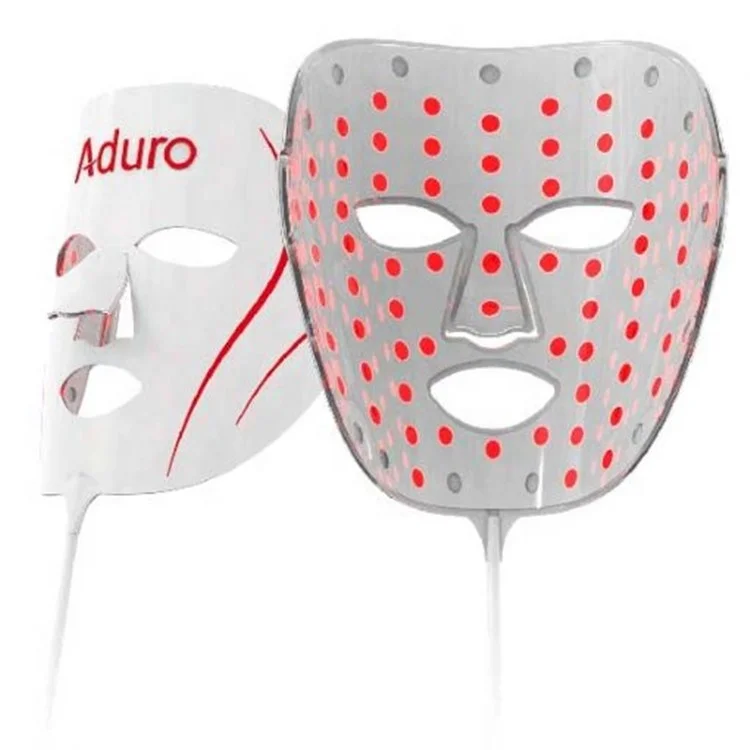7 + 1 Light Therapy Pdt Led Face Mask Silicone Rgb 415Nm Led Con Certificazione Ce Iso 86 Led Aduro Anti-Acne