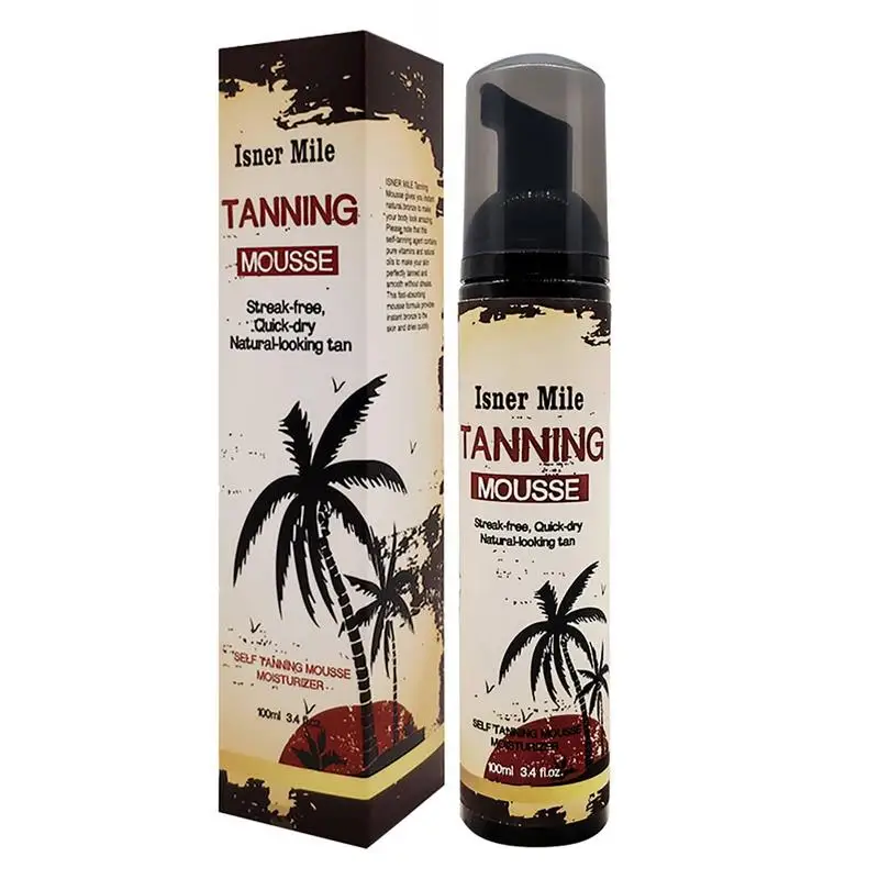 Abbronzante Lozione Abbronzante Bronzer Crema Solarium Naturale Olio Abbronzante A Lunga Durata Idratante 100Ml