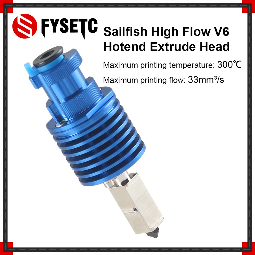 Nuovo V6 Hotend V6 J-Head Kit Extrude Head Sailfish High Flow Speed Per Stampante 3D Cr 10/Cr10S/Ender 3/Ender3 Pro/Voron 2.4 Hotend