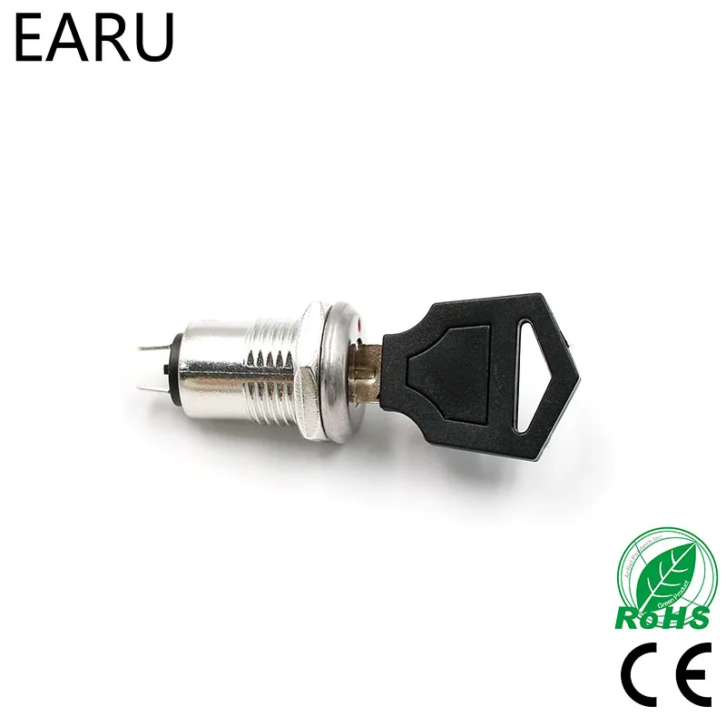 12Mm In Lega Di Zinco Chiave Elettronica Interruttore On Off Interruttore Di Blocco Blocco Di Sicurezza Del Telefono Interruttore Di Alimentazione Tub