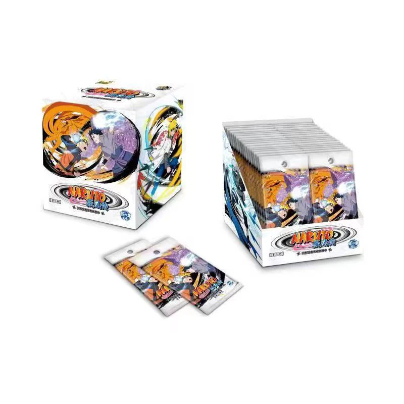 Naruto Cards Collection Cards Paper Borad Games Bambini Anime Periferiche Personaggio Regalo Per Bambini Carte Da Gioco Giocattolo Juegos De Mesa