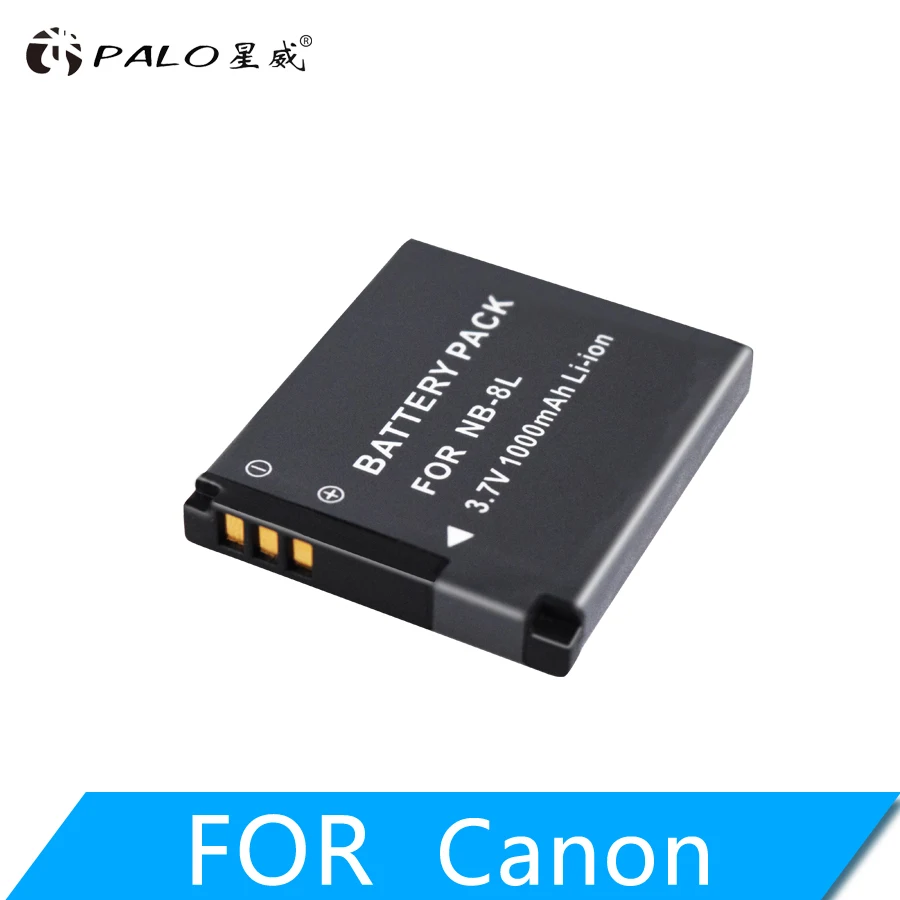 Palo Nb-8L Nb8L Nb 8L Nb 8L Batteria Per Fotocamera Digitale Per Canon Powershot A3300 A3200 A3100 A3000 A2200 A1200 Is