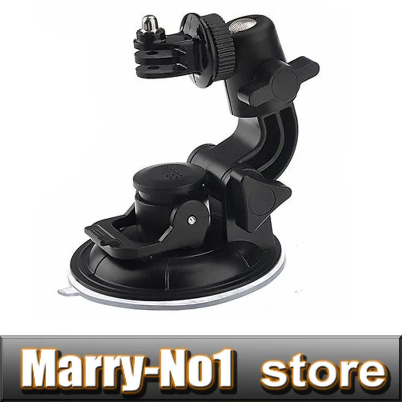 2 In 1 Gopro Suction Cup Mount + Tripod Mount Adapter Eroe 3,2, 1 E 1/4 "Filo Di Acciaio Tripod Mount & Nut Go Pro
