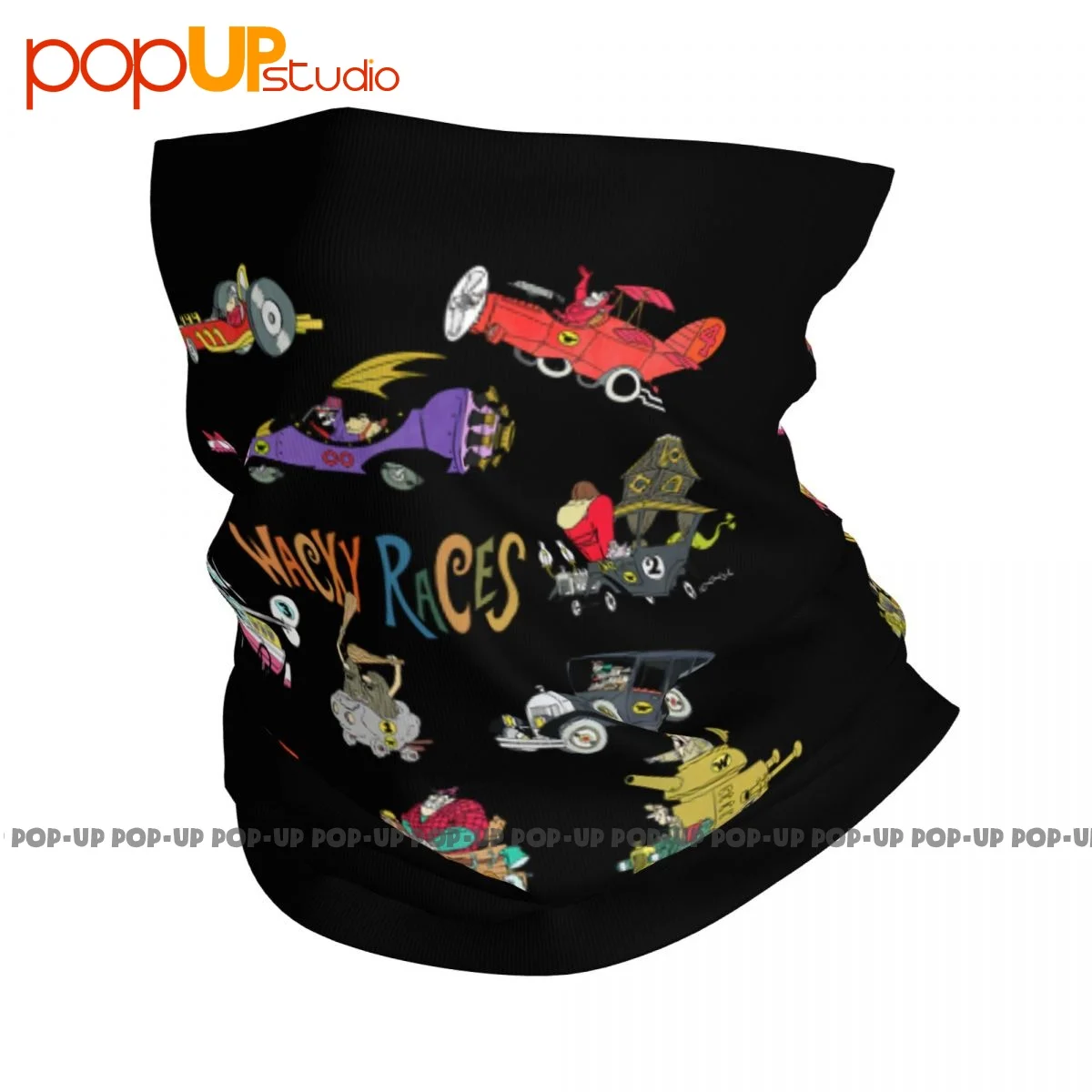 Wacky Races Group Neck Ghetta Bandana Sciarpa Maschera Per Il Viso