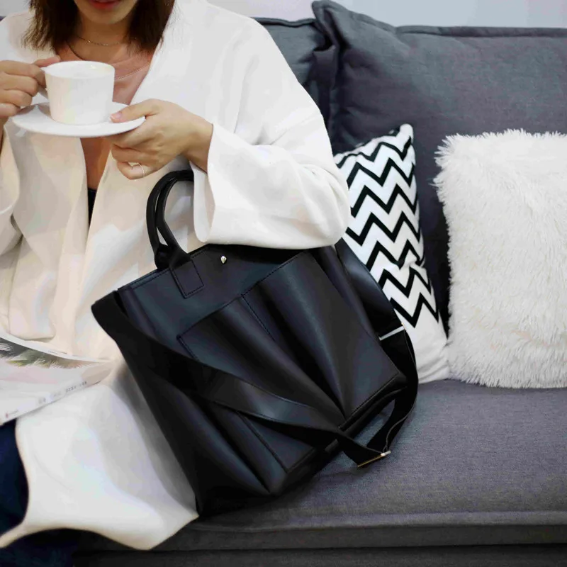 2022 Nuova Borsa Per Laptop In Pelle Pu Borse Semplici Marche Famose Borsa A Tracolla Da Donna Casual Big Tote Borse A Tracolla Da Donna Vintage