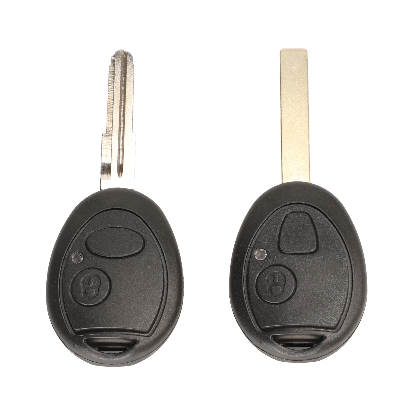 Jingyuqin 2 Btn Remote Car Key Shell Case Per Bmw Mini Cooper R53 R50 Per Land Rover Discovery 75 Z3 Z4 X3 X5 E46 E39 E36 E34