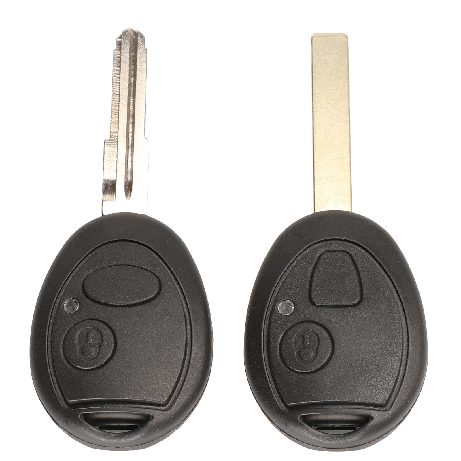 Jingyuqin 2 Btn Remote Car Key Shell Case Per Bmw Mini Cooper R53 R50 Per Land Rover Discovery 75 Z3 Z4 X3 X5 E46 E39 E36 E34
