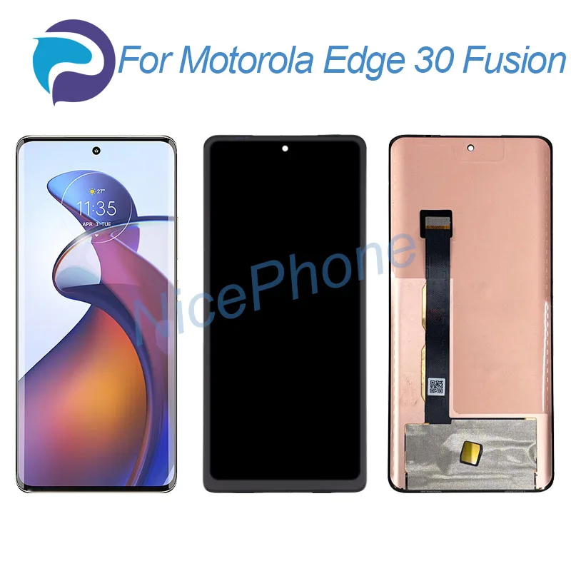 Per Motorola Edge 30 Fusion Display Lcd Touch Screen Digitizer Assembly Sostituzione Per Moto Edge 30 Fusion Screen Display Lcd