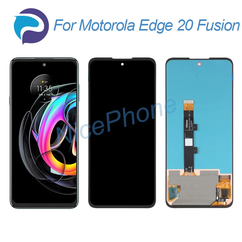 Per Motorola Edge 20 Fusion Display Lcd Touch Screen Digitizer Assembly Sostituzione Per Moto Edge 20 Fusion Screen Display Lcd