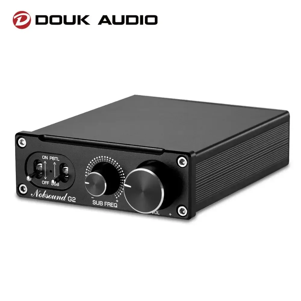 Douk Audio G2 Mini Subwoofer Mono Canale Amplificatore Digitale Hifi 100W A Piena Frequenza Amplificatore Audio Stereo Da Tavolo
