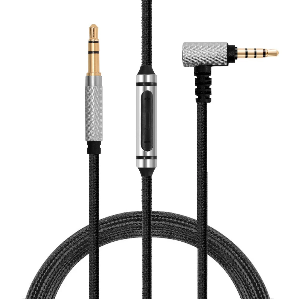 Cavo Di Prolunga Per Cavo Intrecciato In Nylon Di Ricambio Ofc Cavo Aux Da 3.5Mm Per Cuffie Anker Soundcore Life Q35 Q30 Q20 Q10