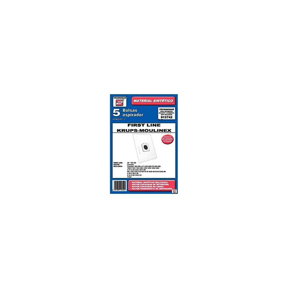 Borse Borsa Aspirapolvere Moulinex 742 Tessuto Moulinex