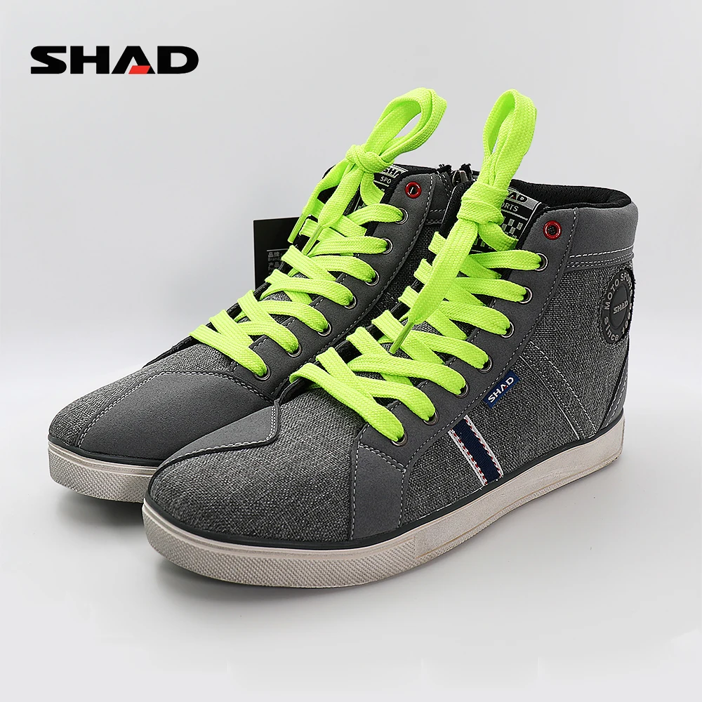 Shad Botas Moto Moto Stivali Da Equitazione Traspiranti Scarpe Da Motociclista Stivali Da Moto Street Racing Sport All'Aria Aperta Uomo Donna Stivali 