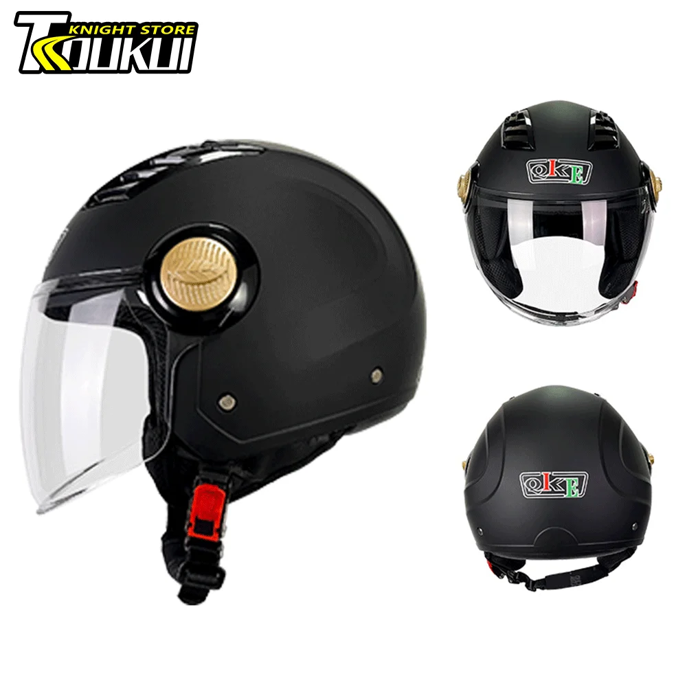 Casco Moto Modelli Multipli Moda Moto Casco Moto Open Face Casco Capacete De Moto Scooter Casco Fuoristrada