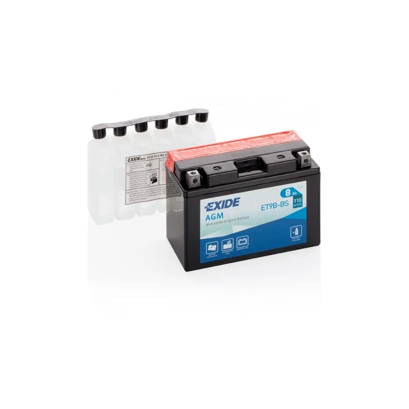 Batery Exide Yt9B-Bs