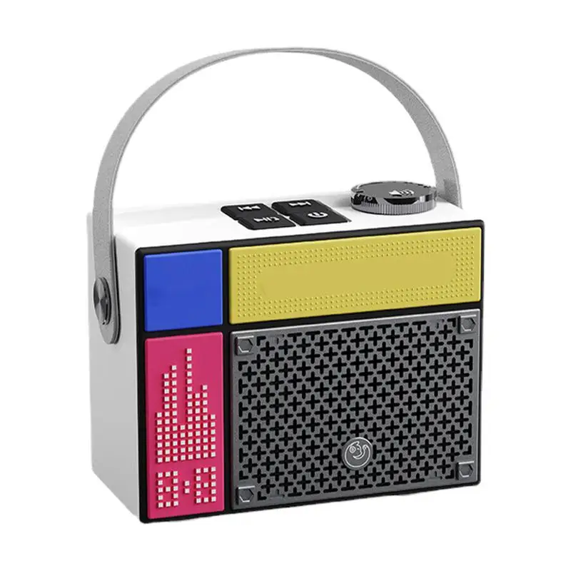 Altoparlante Portatile Wireless Altoparlanti Hi-Fi Vintage Con Compatibilità Universale Altoparlanti Audio Wireless A Lunga Durata Della Batteria
