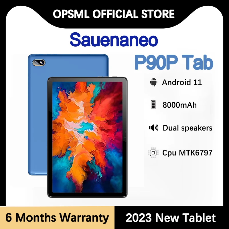 Tablet Da 11 Pollici Da 8 Gb + 256 Gb Versione Globale Originale 2023 Tablet Android 11 Classe Online Smart Dual Sim Card 4G In Vendita Wifi Usb-C