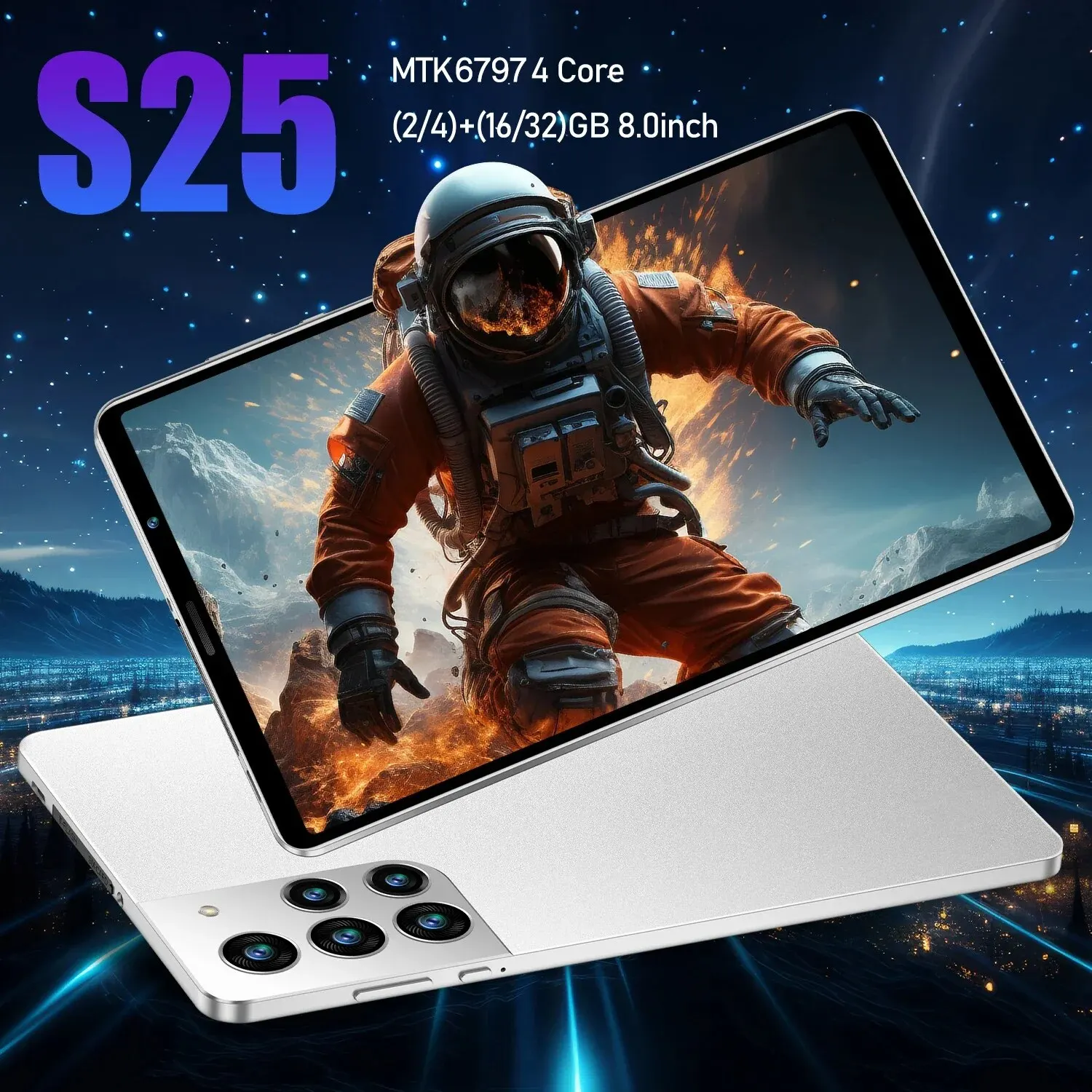 Veryhdsn S25 Firmware Globale Originale Tablette Android Gpu Quad Core Smartphone 8 Pollici Fotocamera 5Mp 8Mp Wifi Tablet Pad Per Studio