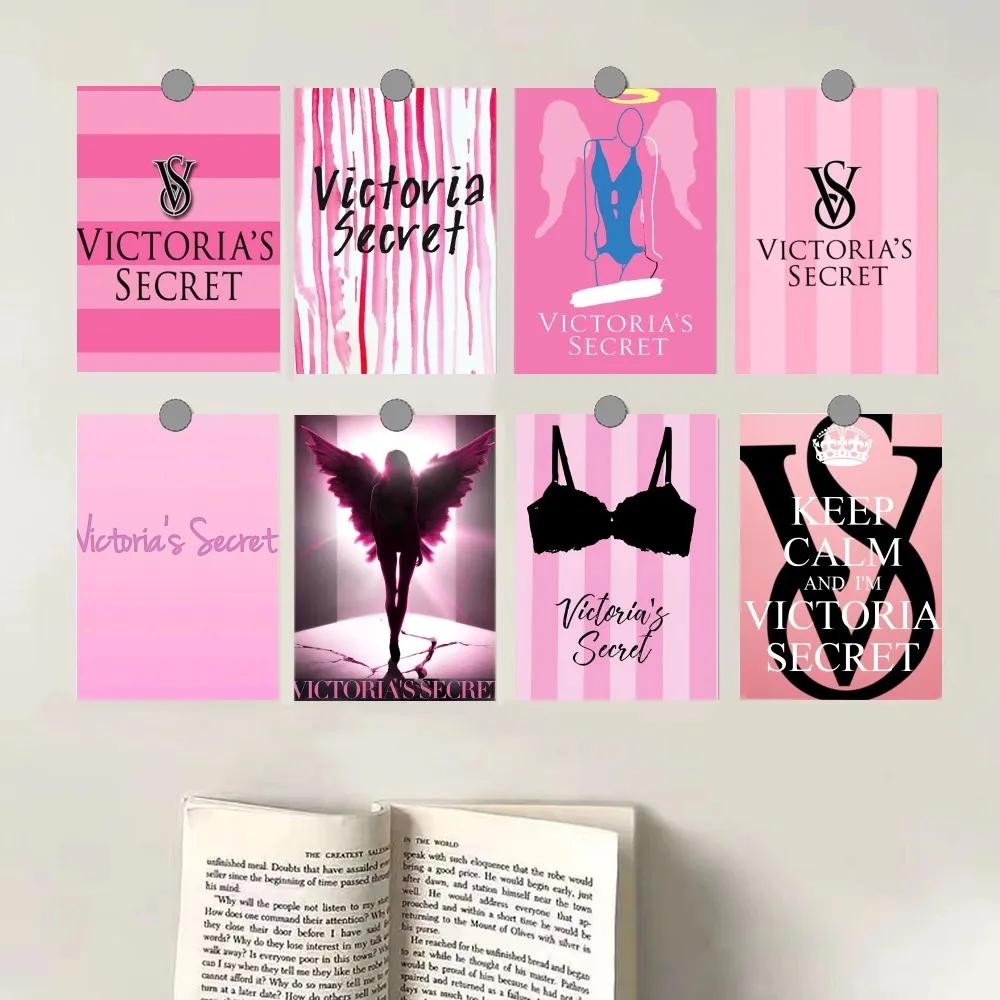 V-Victorias Fashion S-Secret Poster Canvas Hd Print Personalizzato Wall Art Pittura Personalizzata