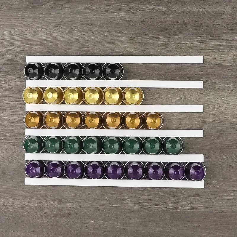 Adatto Per Portacapsule Caffè Nespresso Dolce Gusto Vertuoline Per Qualsiasi Cialde Di Caffè Cialde Di Caffè Scaffale Portacapsule