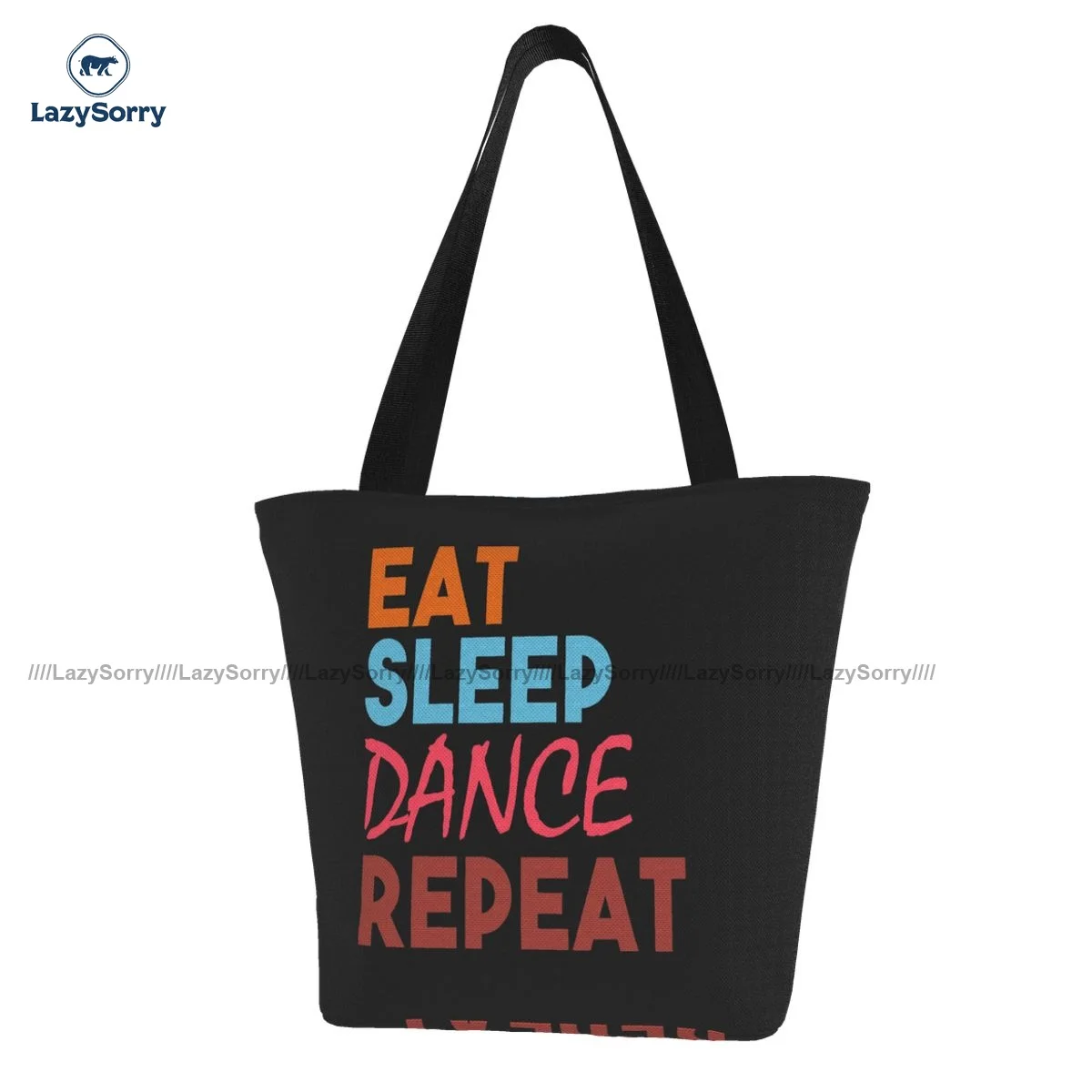 Just Dance Shopping Bag Office Borse In Poliestere Borse Retrò Sfuse Per Studenti