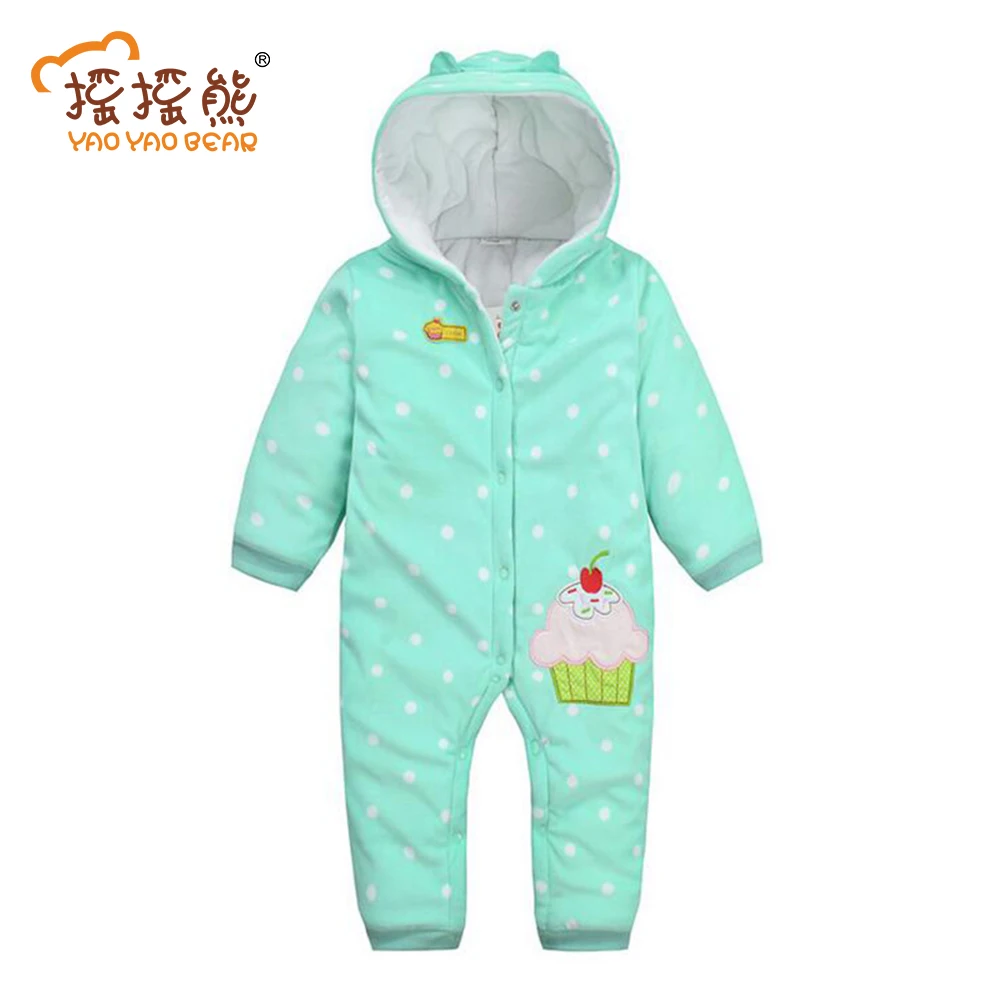 Newborn Clothes Baby Romper Long-Sleeve Fleece Jumpsuit Baby Girl Costume For Spring Autumn Trouser Suit Black Friday Girls