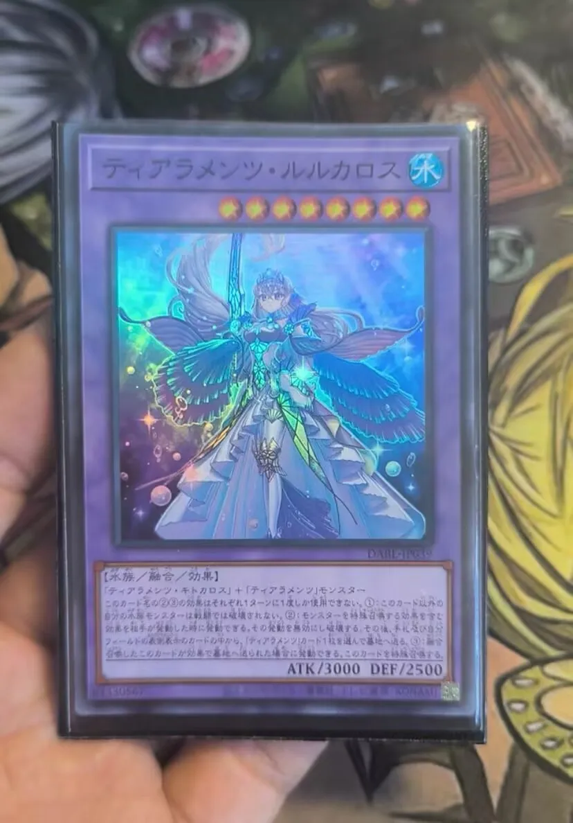 3 Pezzi Tearlaments Rulkallos - Super Rare Dabl-Jp039 Darkwing Blast - Yugioh Giapponese