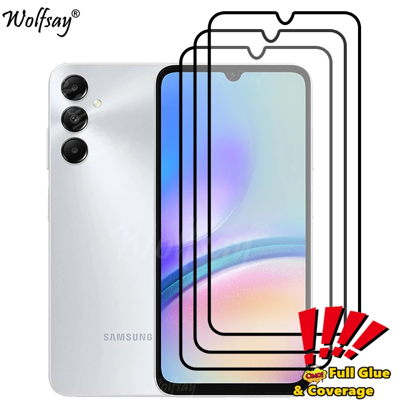 Pellicola Salvaschermo A Copertura Totale Per Samsung Galaxy A05S Vetro Temperato Per Samsung A05S A 05S Vetro Per Samsung A05S Vetro 6.7 Pollici