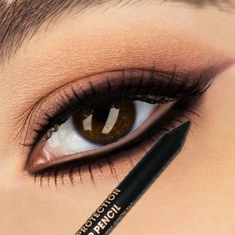 Penna Eyeliner Ombretto Opaco Impermeabile Duraturo Luccicante Nero Bianco Marrone Sdraiato Baco Da Seta Ombretto Matita Labbra Trucco Cosmetico