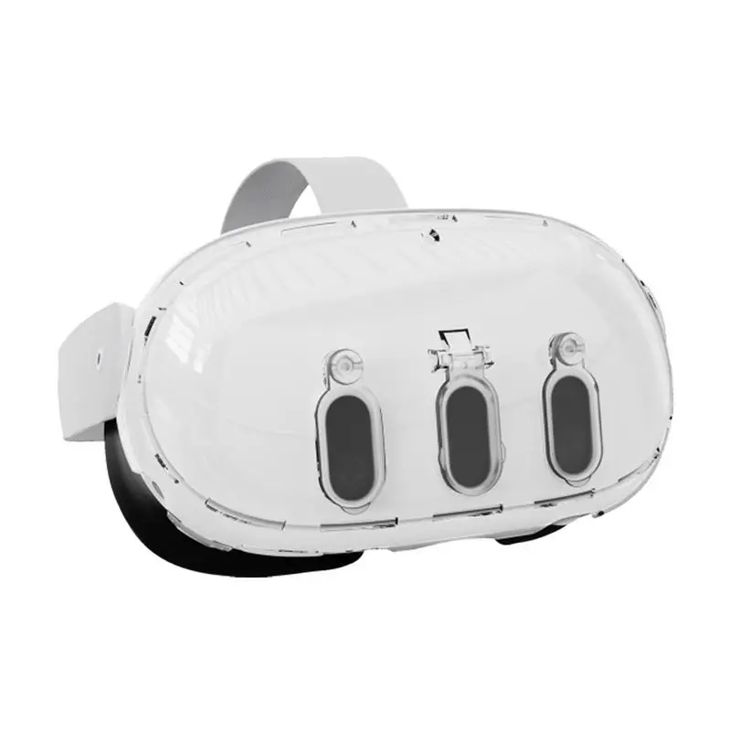 Vr Headset Shell Vr Glasses Custodia Protettiva Per Pc Lens Privacy Cover Crystal Clear Headset Guscio Protettivo Casco Vr Protettivo