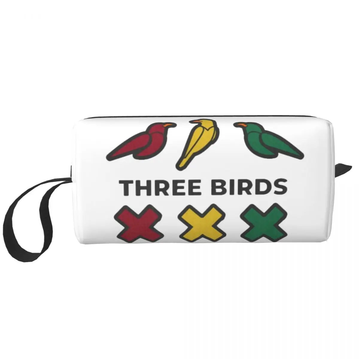 Cute Ajax Little Birds Travel Toiletry Bag Women Cosmetic Makeup Organizer Beauty Storage Bags Dopp Kit Case Box