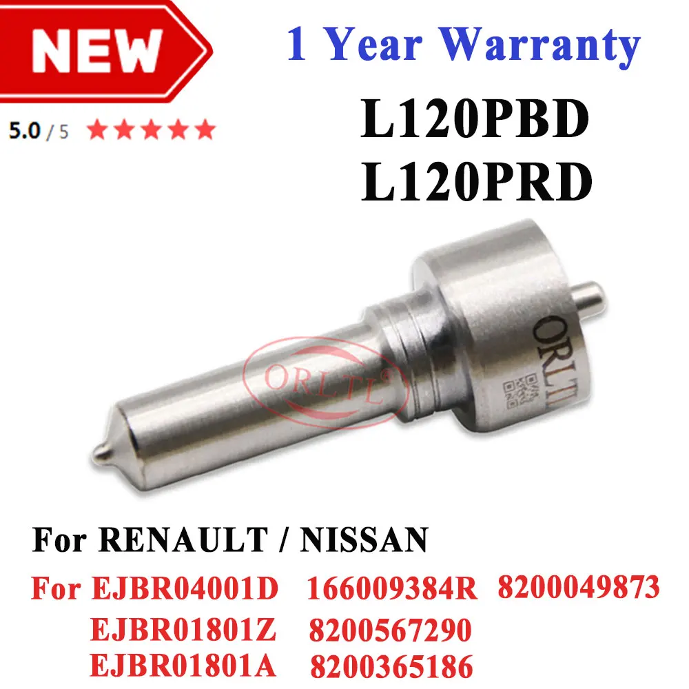 Ugello Iniettore L120Prd Kit L120Pbd Per Renault Ejbr04001D Ejbr01801A Ejbr01801Z 28232248 8200365186