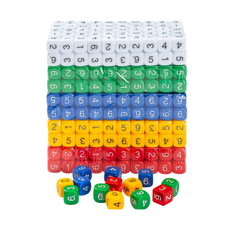 12Pcs Numeri Gioco Di Dadi Per Bambini Bambini Educacion Montessori Juegos De Mesa Family Divertidos Kinder Spiele