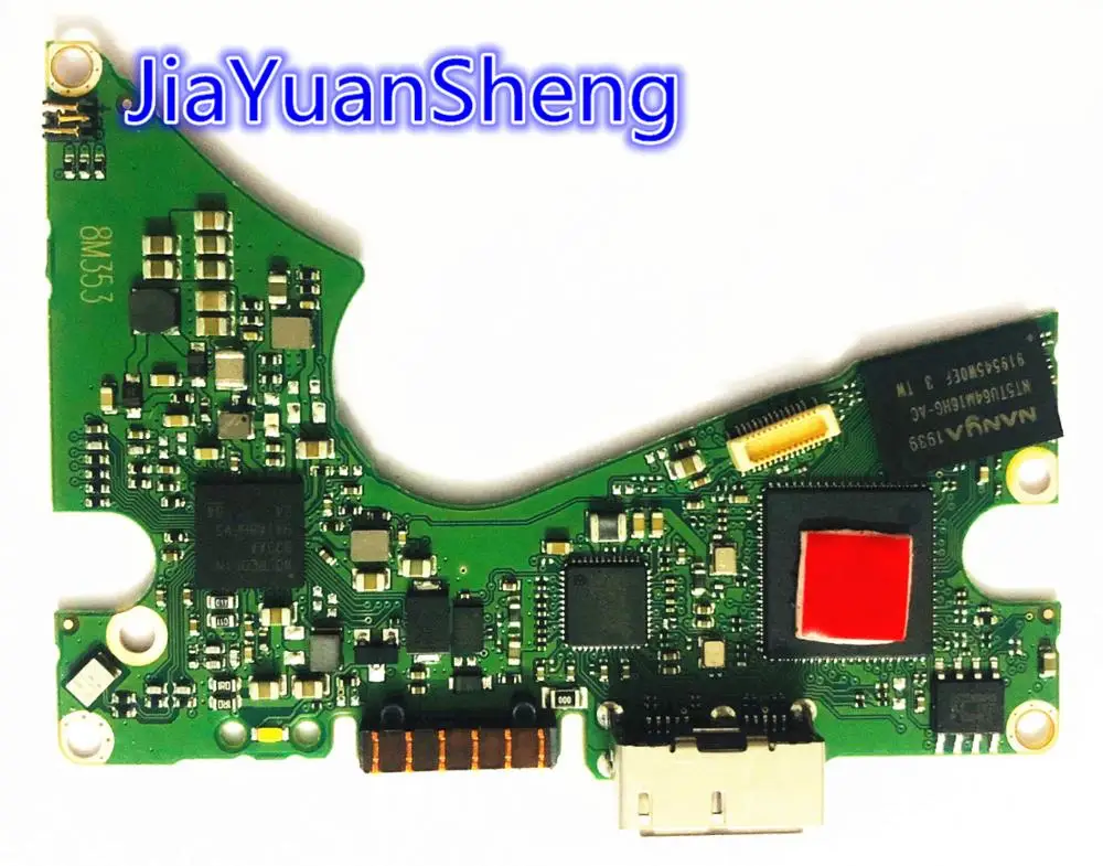 Western Digital / Wd Wd40Nmzm-59Y94S1 4Tb Hard Disk Mobile Circuito Di Bordo Numero Di Scheda 2060-810012-000 Rev P1 810012-100