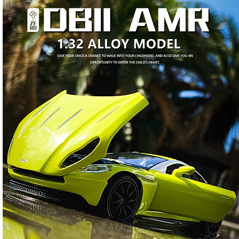 1:32 Aston Martin Db11 Amr Lega Auto Sportiva Diecast E Veicoli Giocattolo Modello Di Auto Giocattolo In Metallo Collezione Di Alta Simulazione Regalo