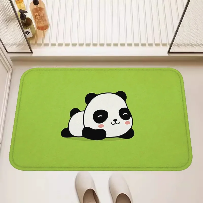 Panda Tappetino Da Bagno Tappeti Tappeti Da Camera Tappeto Per Tappetini Da Camera Da Letto Zerbino D'Ingresso Tappeto Da Cucina Personalizzato Casa B