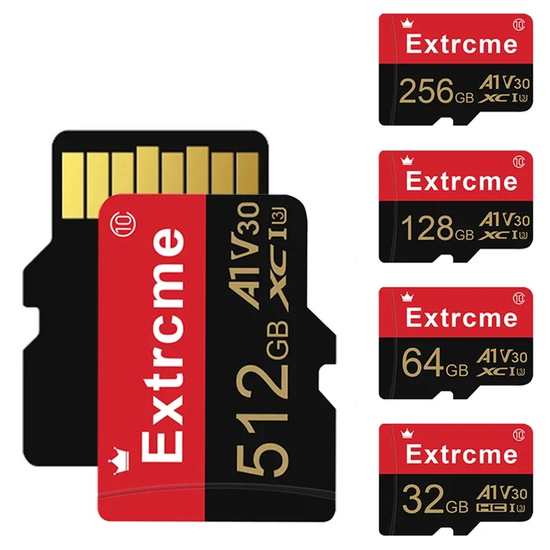Originale Extreme Pro Micro Tf Sd Card U3 V30 A1 Tf Card Per Dji Drones Gopro Insta360 Camera 4K Video Micro Memory Card Sd Card