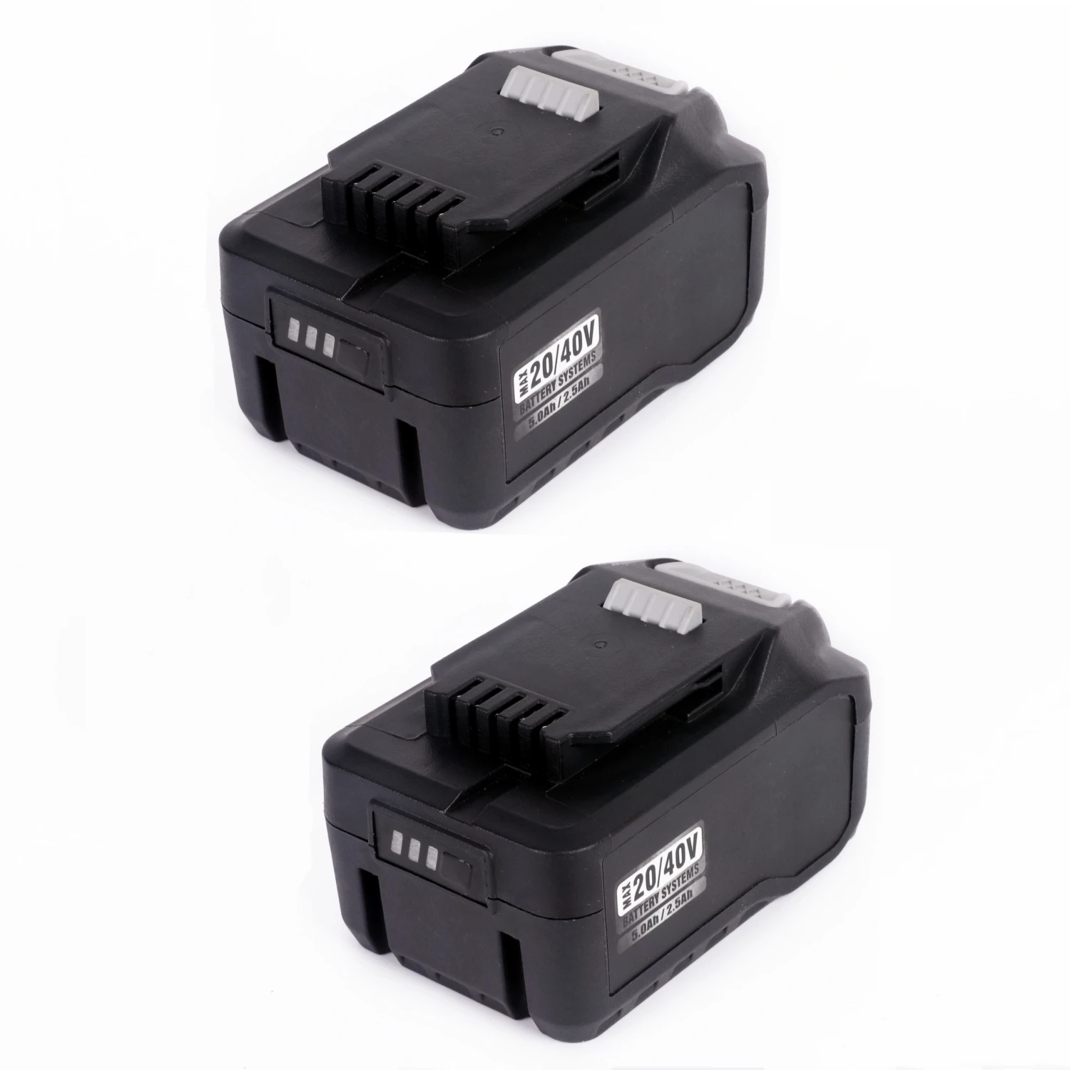 2 Confezioni 20/40 Volt 5.0Ah/2.5Ah 90Wh Agli Ioni Di Litio Akku Sostituzione Per Utensili Cordless Ferrex Attrezzi Da Giardino Per Utensili A Energia