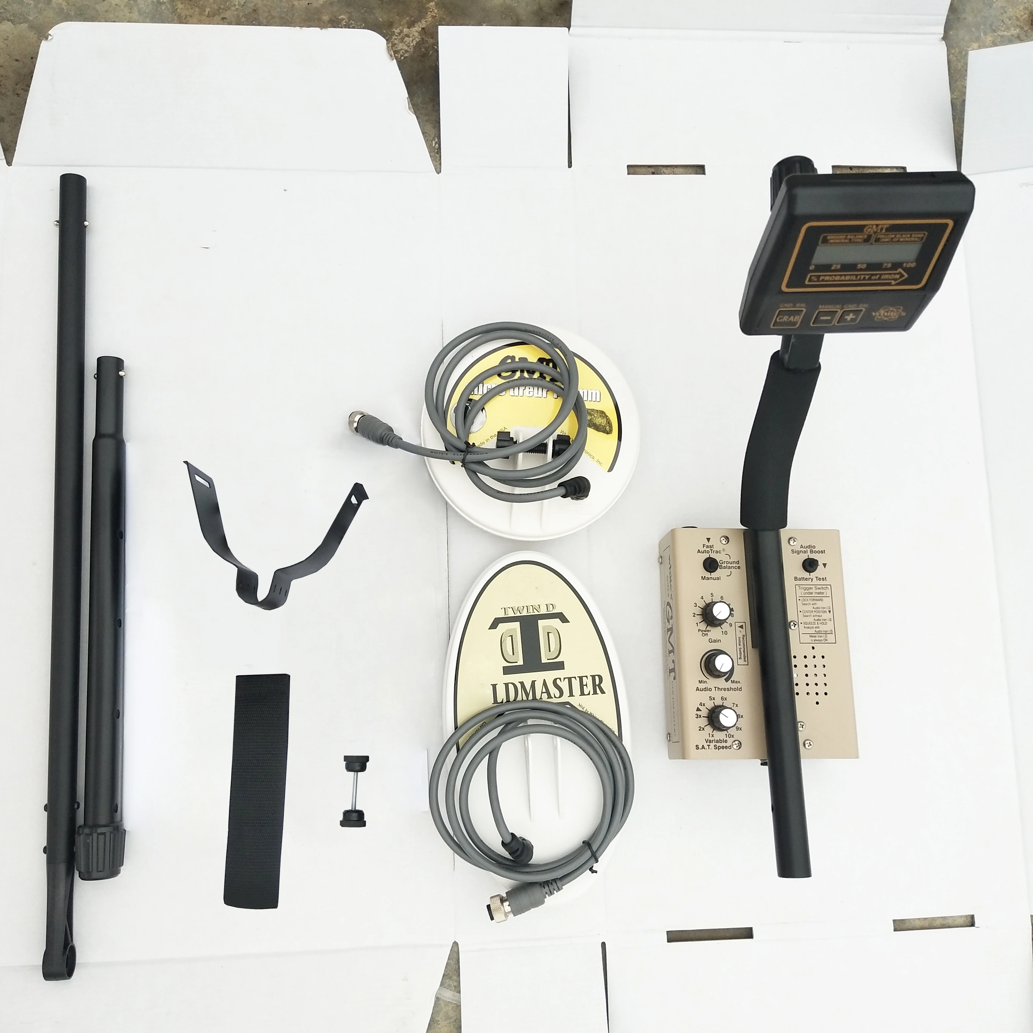 Gmt Metal Detector Gmt 2 Bobine Metal Detector Sotterraneo Gmt Rivelatori D'Oro Treasure Hunter Metal Finder Alta Sensibilità