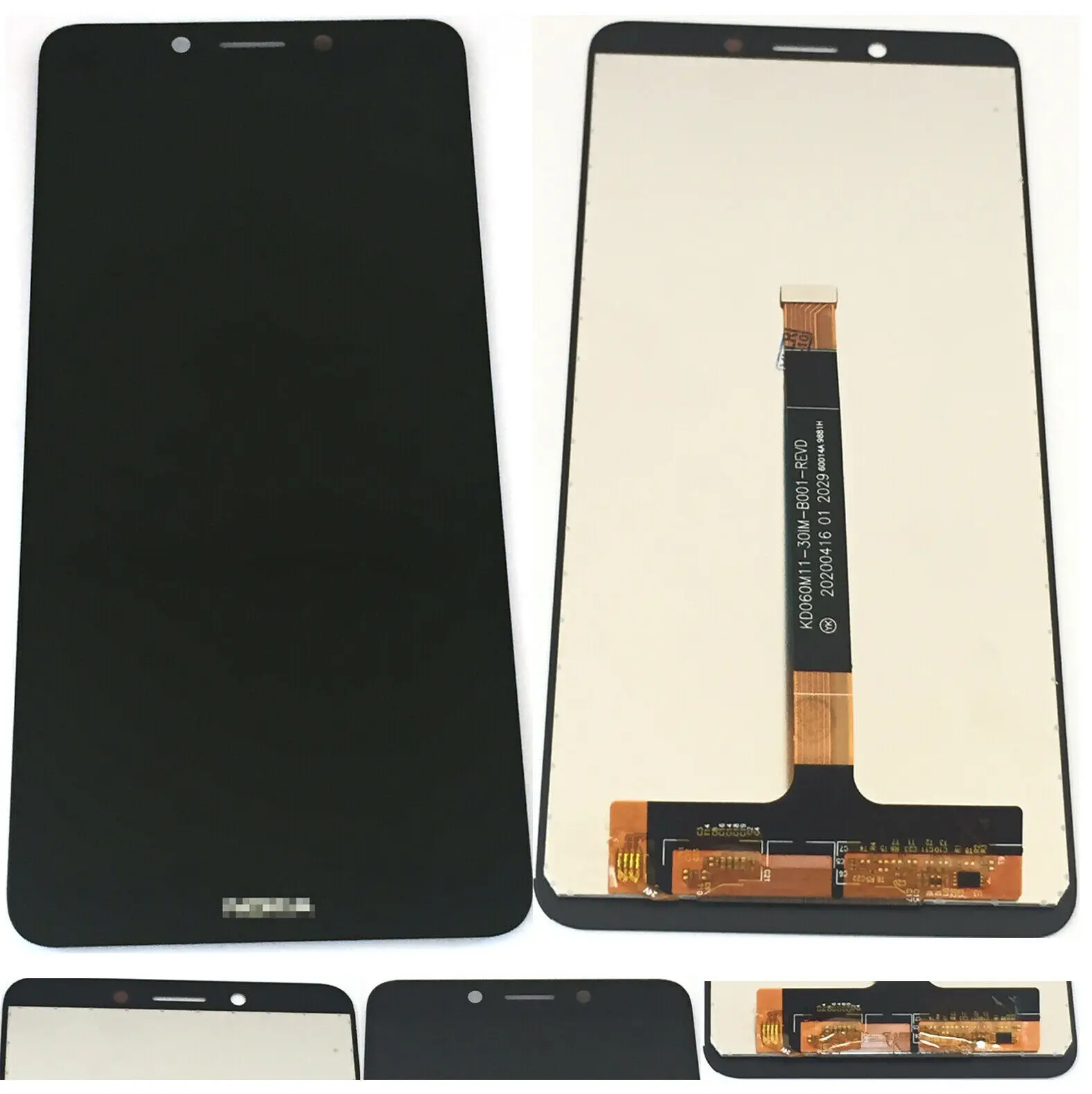 100% New For Nokia C3 5.99" 2020 Lcd Display Touch Screen Digitizer+3M