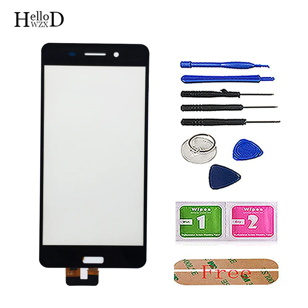 Touch Screen Mobile Per Nokia 6 N6 Touch Digitizer Screen Per Nokia 6 N6 Screen Per Nokia 6 Sensor Front Glass Double Tape Glue
