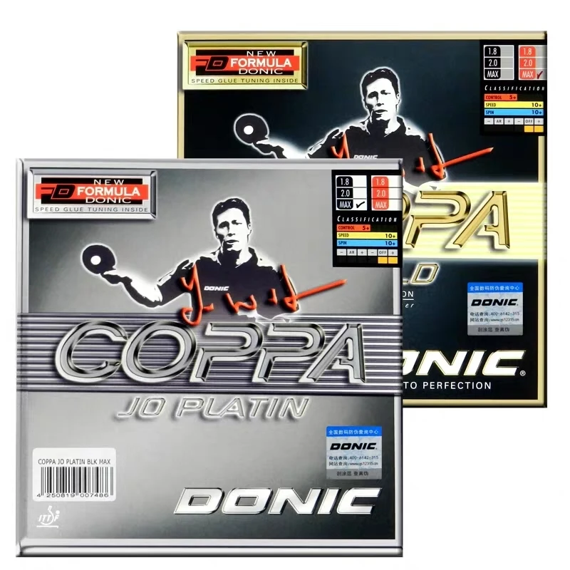Donic Coppa Jo Platin Gomma Di Ping-Pong Brufoli In Con Spugna Donic Ping Pong Tenis De Mesa