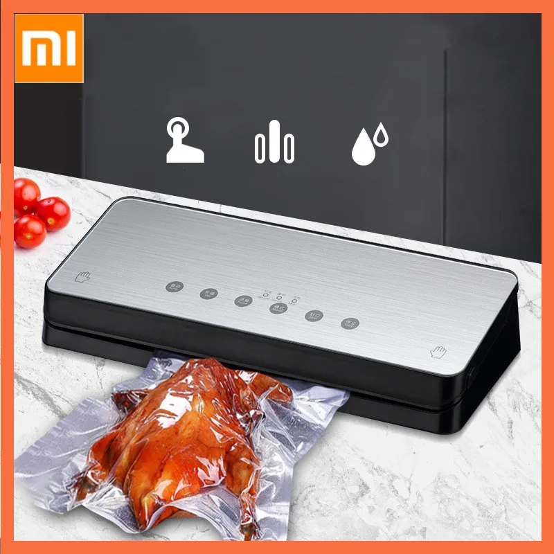 Xiaomi Best Vacuum Food Sealers Kitchen Vacuum Sealer Machine Compreso 10Pcs Bags Household Food Saver Vacuum Packing