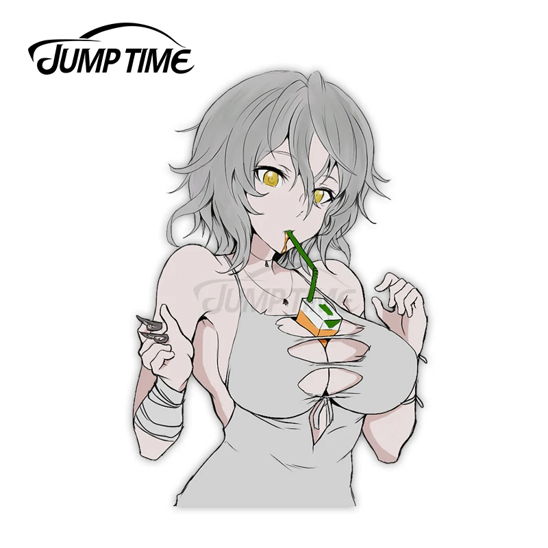 Jump Time Code Vein Io 9 Anime Sexy Girl Vinyl Decal Waifu Car Sticker