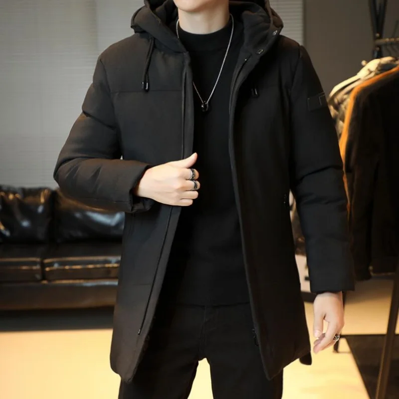 Cappotto Da Uomo In Cotone Antivento Cappotto Invernale In Cotone Addensato Cappotto Invernale 2023 Cappotto Da Uomo Con Cappuccio Colletto Rialzato C