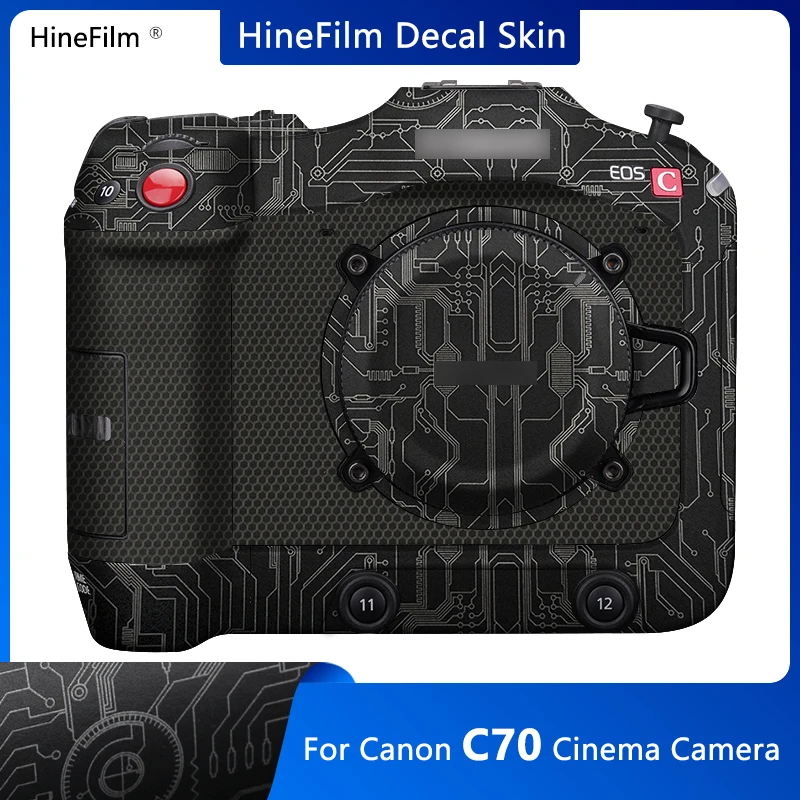 Eosc70 Camera Decal Skin Anti Scratch Wrap Cover Per Canon Eos C70 Camera 3M Vinyl Premium Anti Scratch Court Wraps Custodie