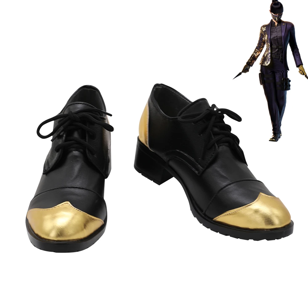 Scarpe Azami Tom Clancy'S Rainbow Six Siege Cosplay Stivali Da Donna