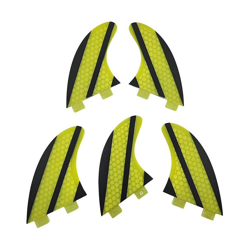 Upsurf Fcs Pinne Per Tavola Da Surf K2.1 Quilhas Honeycomb Nadadeira Tavola Da Surf 5 Pinne Sport Acquatici Aletas Stand Up Paddle Board Stablizer