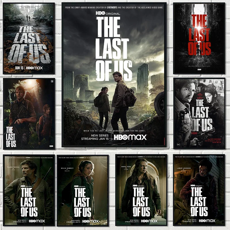 Hot Game The Last Of Us Movie 2023 Adventure Survival Horror Poster Adesivi Murali Home Decor Pittura Wall Art
